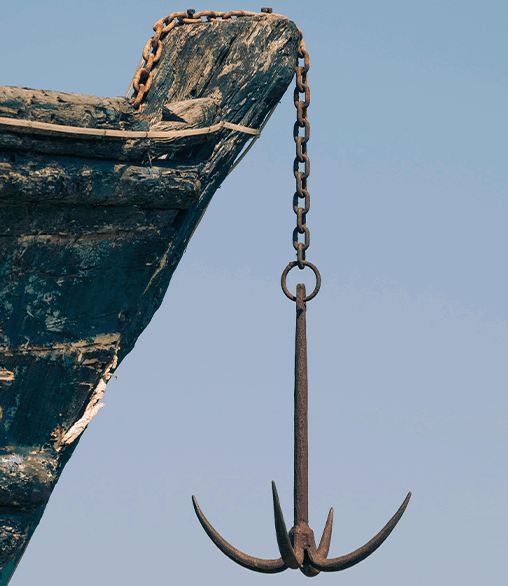 Anchor vessel.
