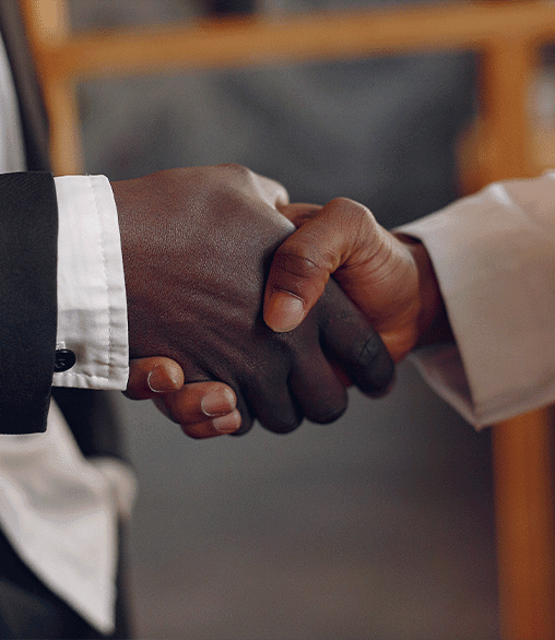 handshake signifying Unwavering Ethical Conduct